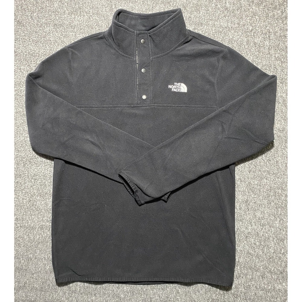 THE NORTH FACE BOYS FLEECE PULLOVER SWEATER BLACK SIZE XL